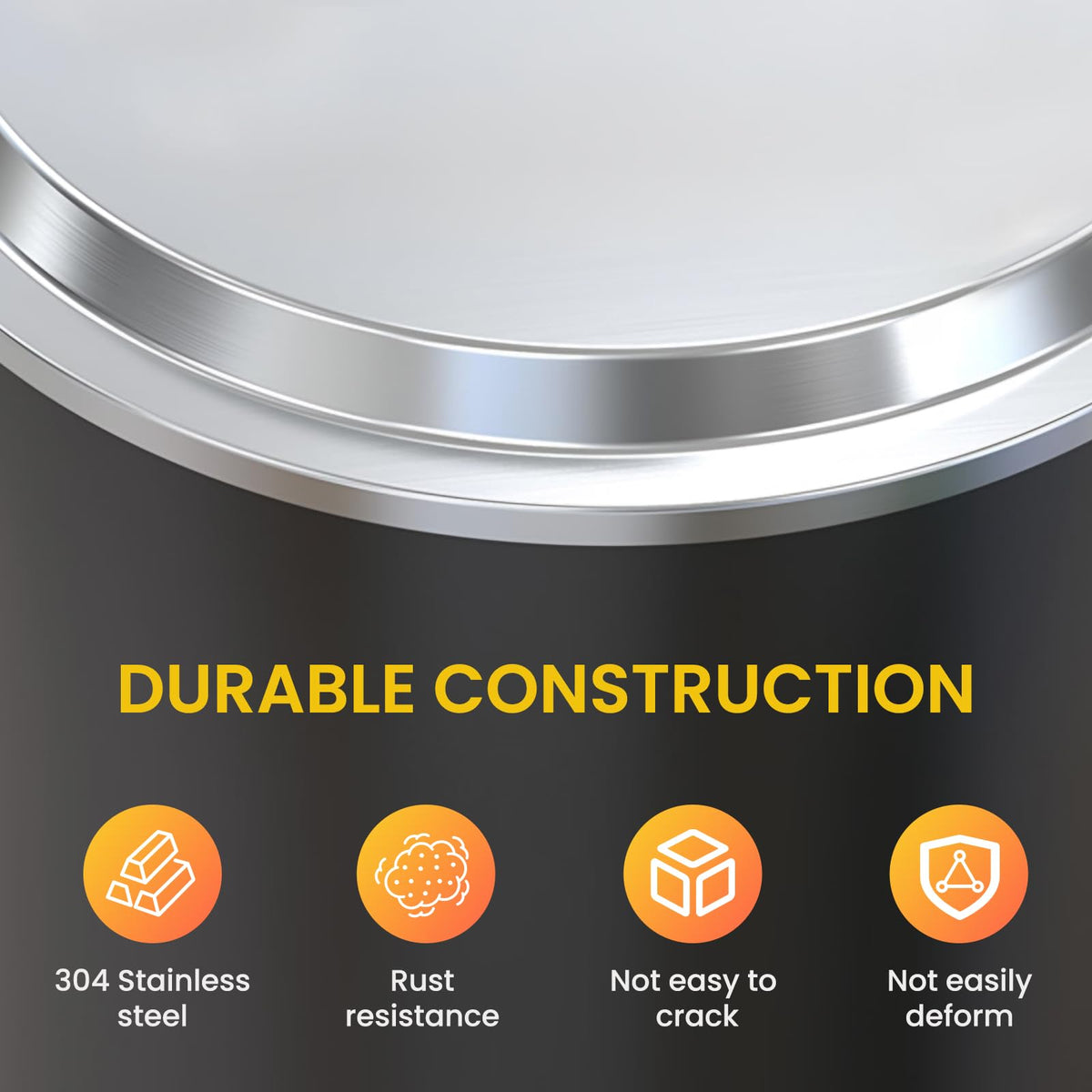 Wanchao weatherproof lid shields Solo Stove Yukon from rain and snow.