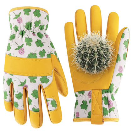 WANCHI thorn-proof garden gloves protect hands during pruning and rose handling
