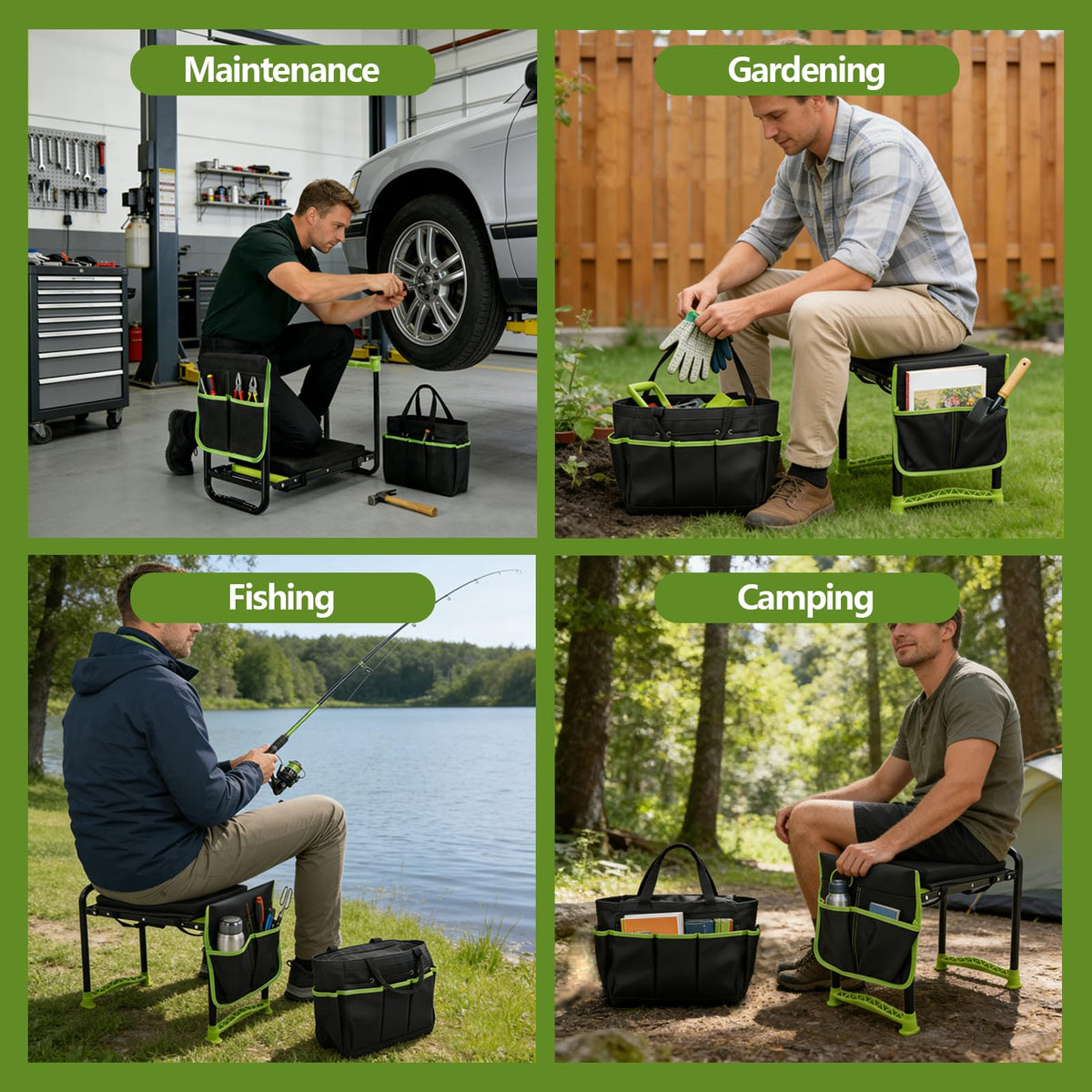 Wanderroot foldable design for compact storage and easy transport.