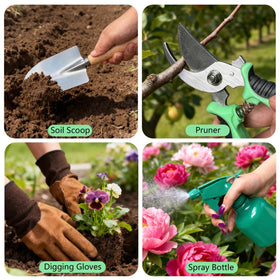 Wanderroot lightweight ergonomic handles reduce hand fatigue during gardening.