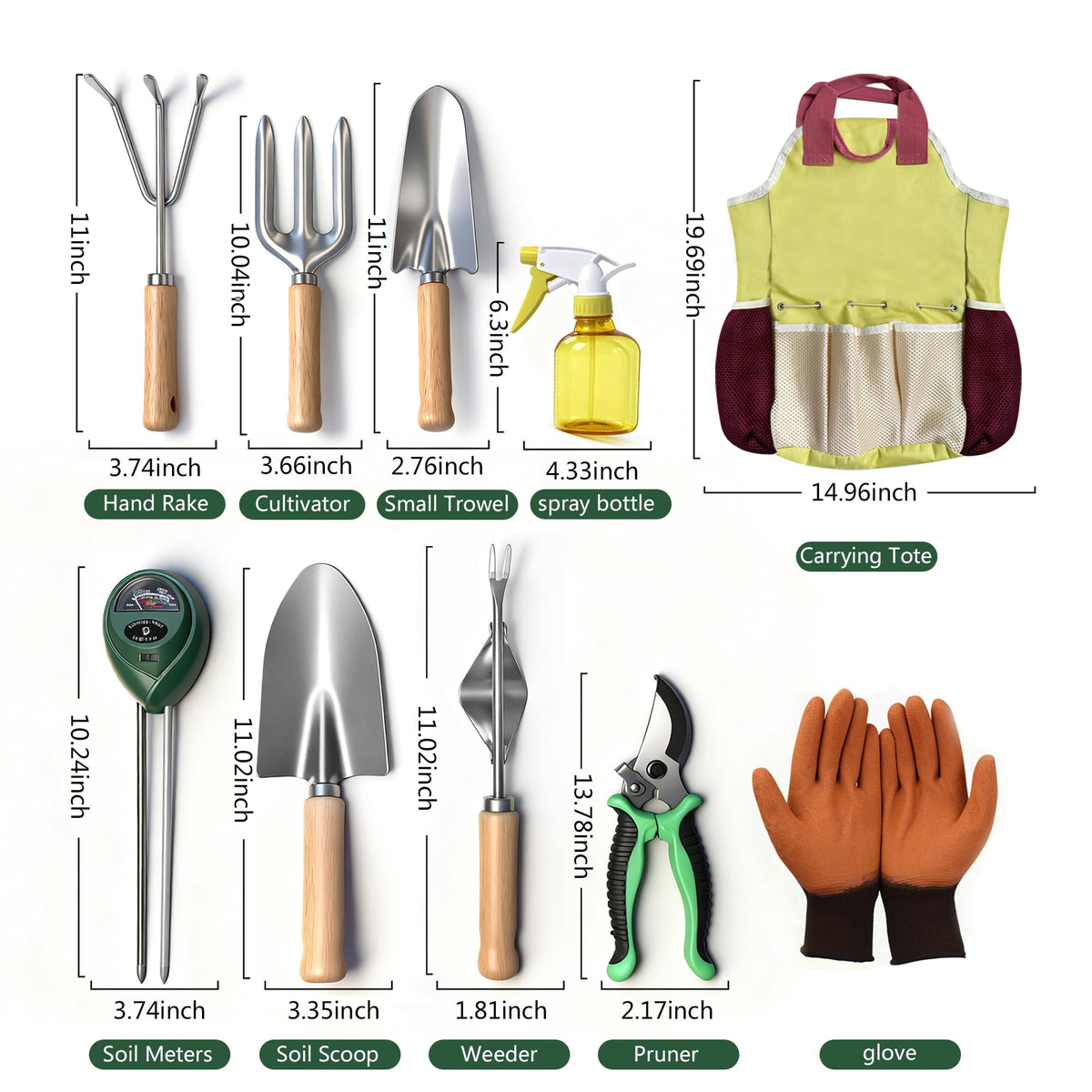 Wanderroot rust-resistant stainless steel garden tools designed for long-lasting use.