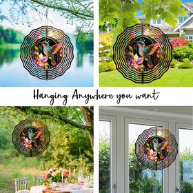 WANGIRO gift idea hummingbird spinner offers a charming present option.