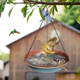 WANGIRO water and seed bowl for bathing and feeding.