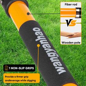 Wangyanhao flat shovel with D-shaped grip reduces fatigue during long sessions.