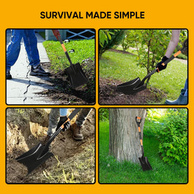 Wangyanhao flat shovel ideal for lawn edging and transplanting small plants.
