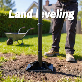 Wangyanxi77 ground compactor in durable steel resists bending for tough landscaping tasks