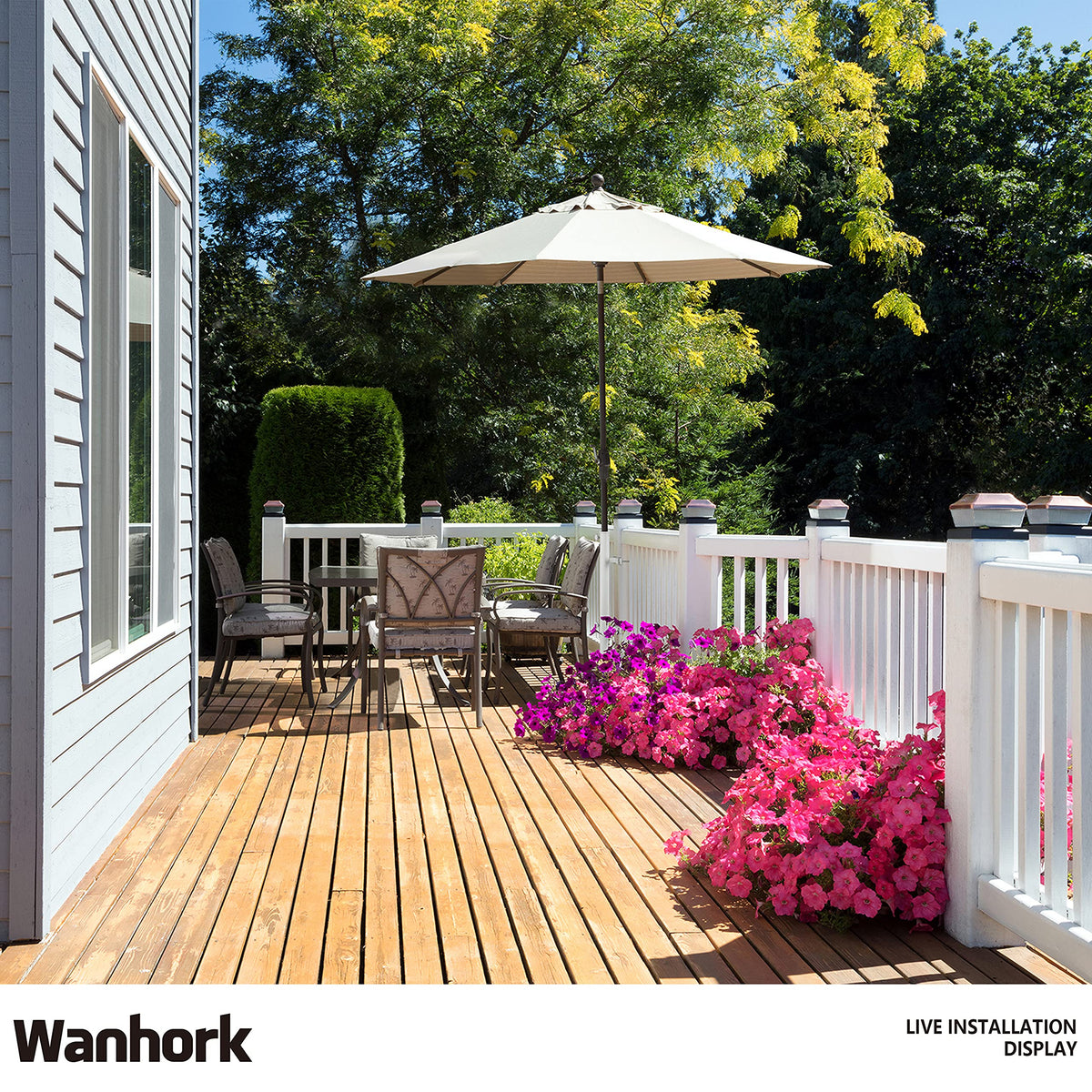 Weather-ready powder coating protects against corrosion during seasons