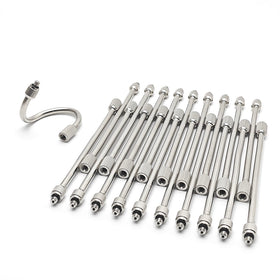 WANJIAHUI brass mist rod extension showing 5-6 inch reach for garden misting