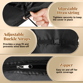 Wanocean outdoor umbrella cover easy to wipe clean and store.