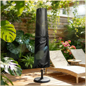 Wanocean cover demo of 8 ft square or 11 ft round compatibility.