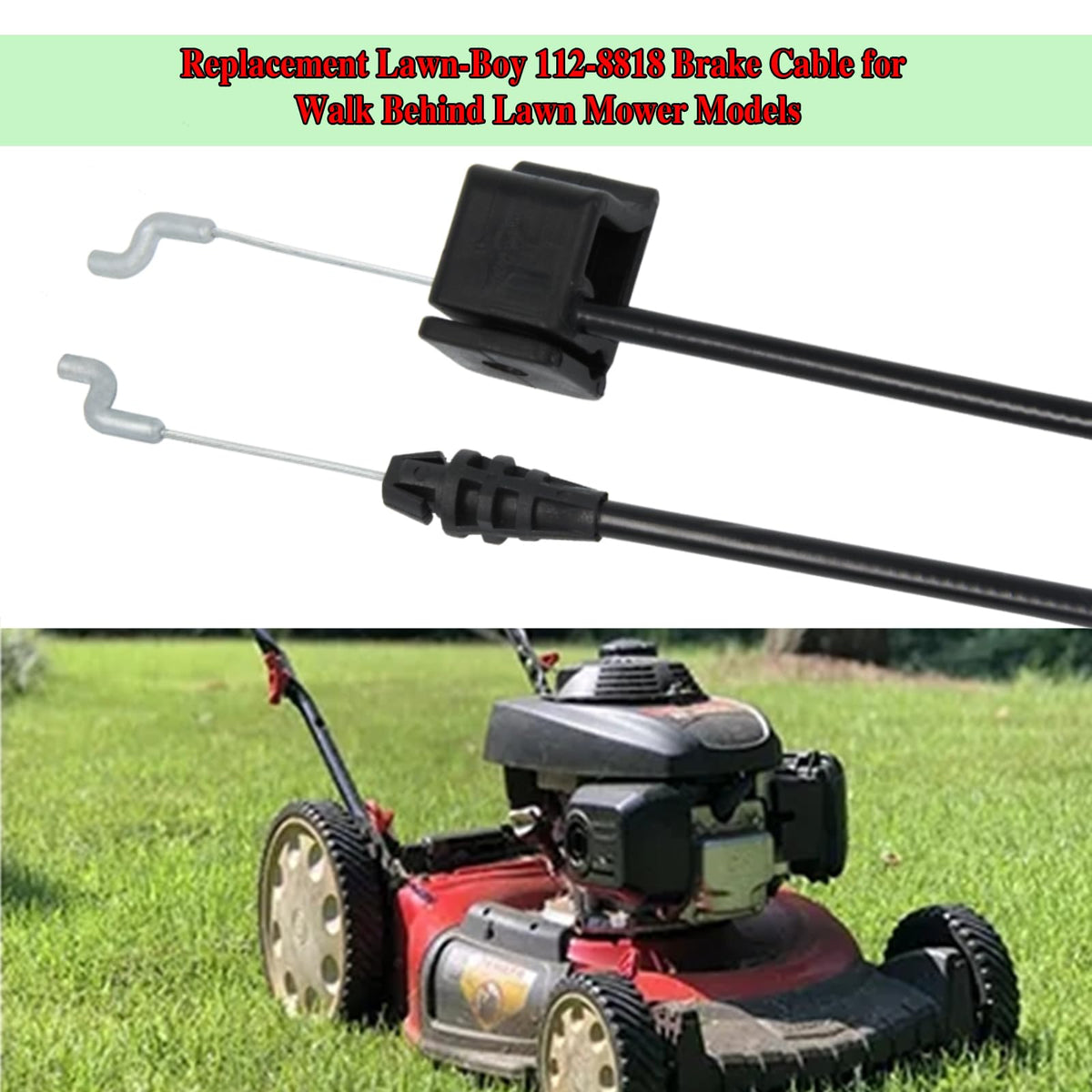 Wanotine 112-8818 length 50.5 inches with 39.5 inch conduit.