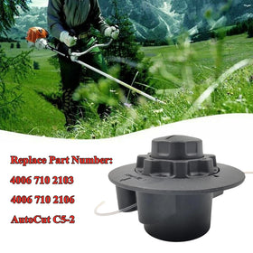 Wanotine C5-2 head with double-line capability for mowing