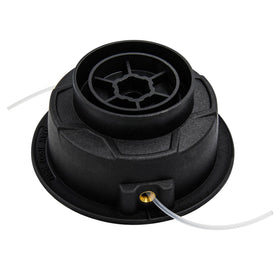 Wanotine C6-2 trimmer head bolt adapter close-up highlighting M8 x 1.25 thread.