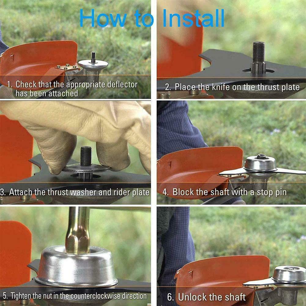 Wanotine Collar Nut and Wrench included demonstrate tool-ready attachment