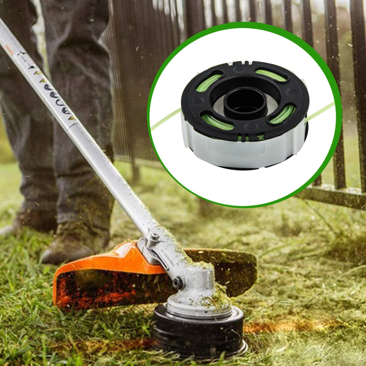 Wanotine spool with tapping auto-adjust feature demonstration