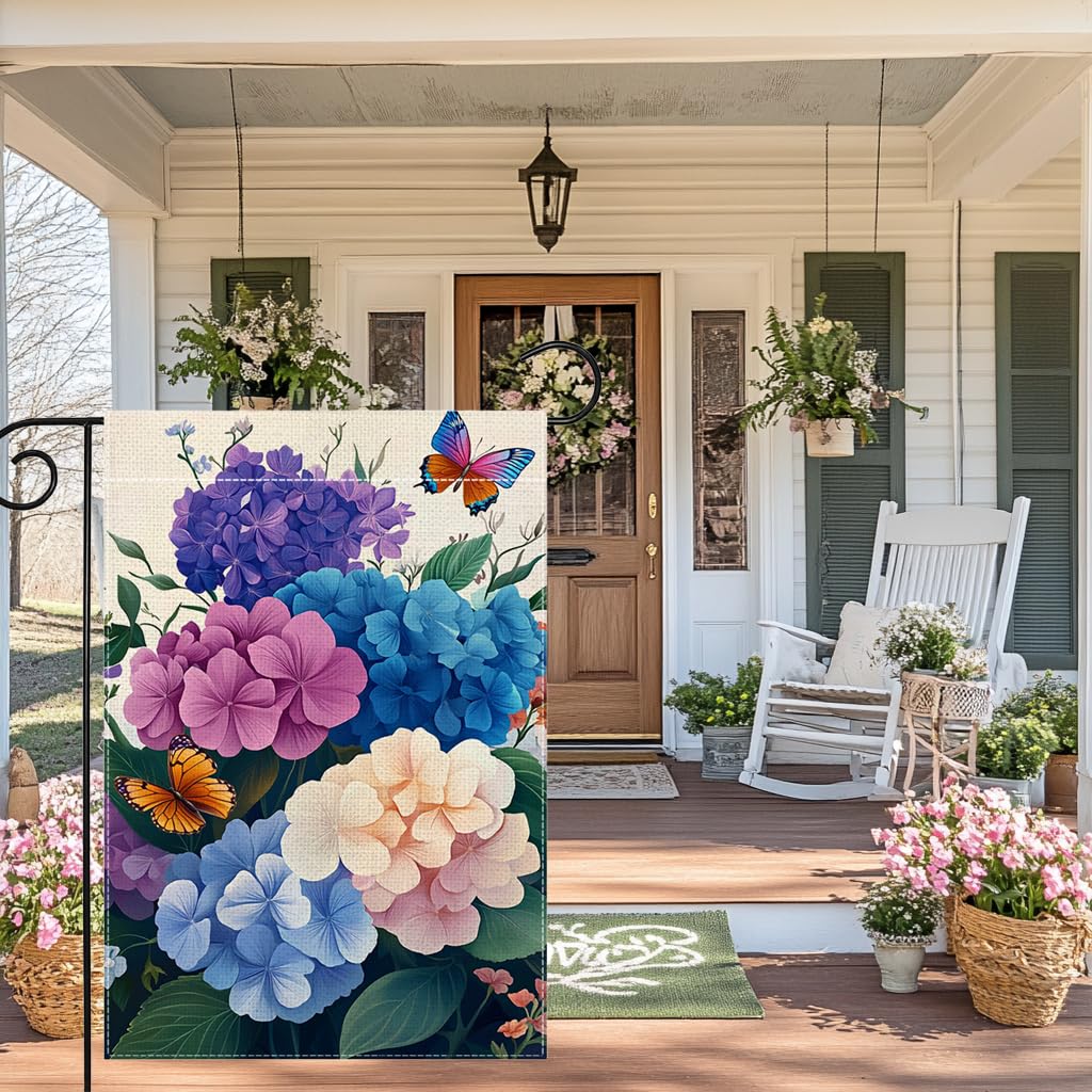 Wanpluml garden flag installs easily on standard stands for quick setup.