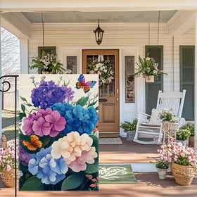 Wanpluml garden flag installs easily on standard stands for quick setup.