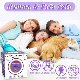 Wanqueen easy-to-use packaging for ready-to-place bat deterrent pouches.