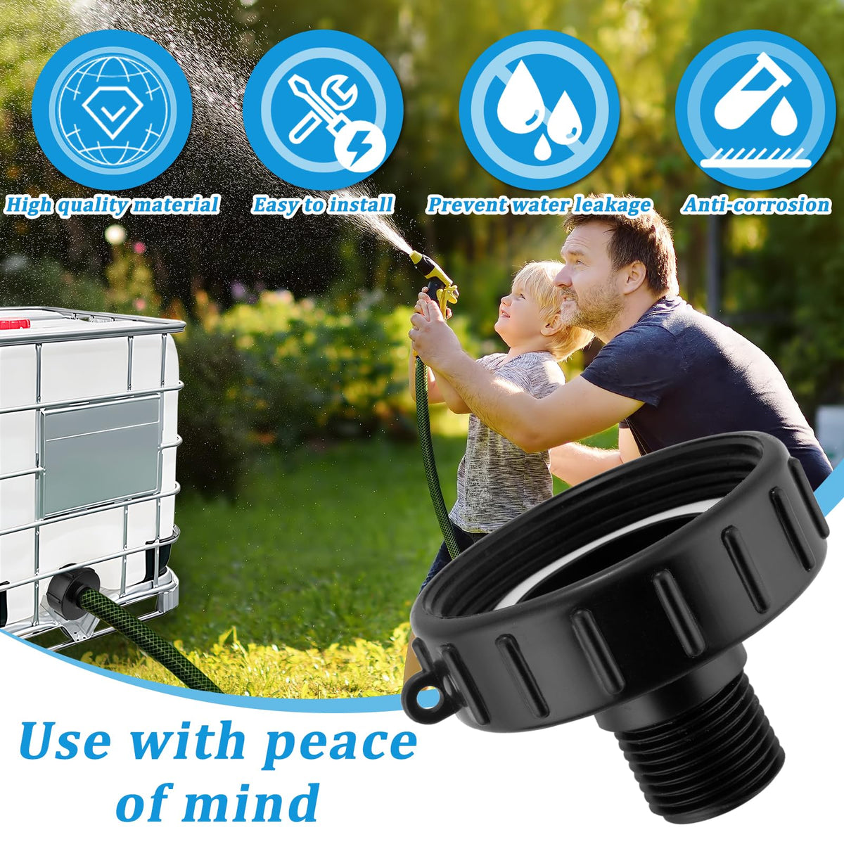 Wantmatch food grade plastic construction for water use