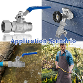 Wantmatch valve built for outdoor use with durable stainless steel construction.