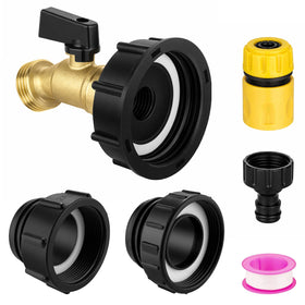 Wantmatch IBC tote adapter for 275-330 gal containers improves compatibility.