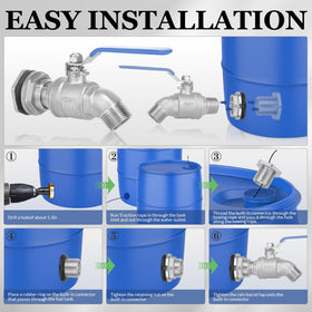 Wantmatch thread sealing tape prevents leaks in outdoor plumbing
