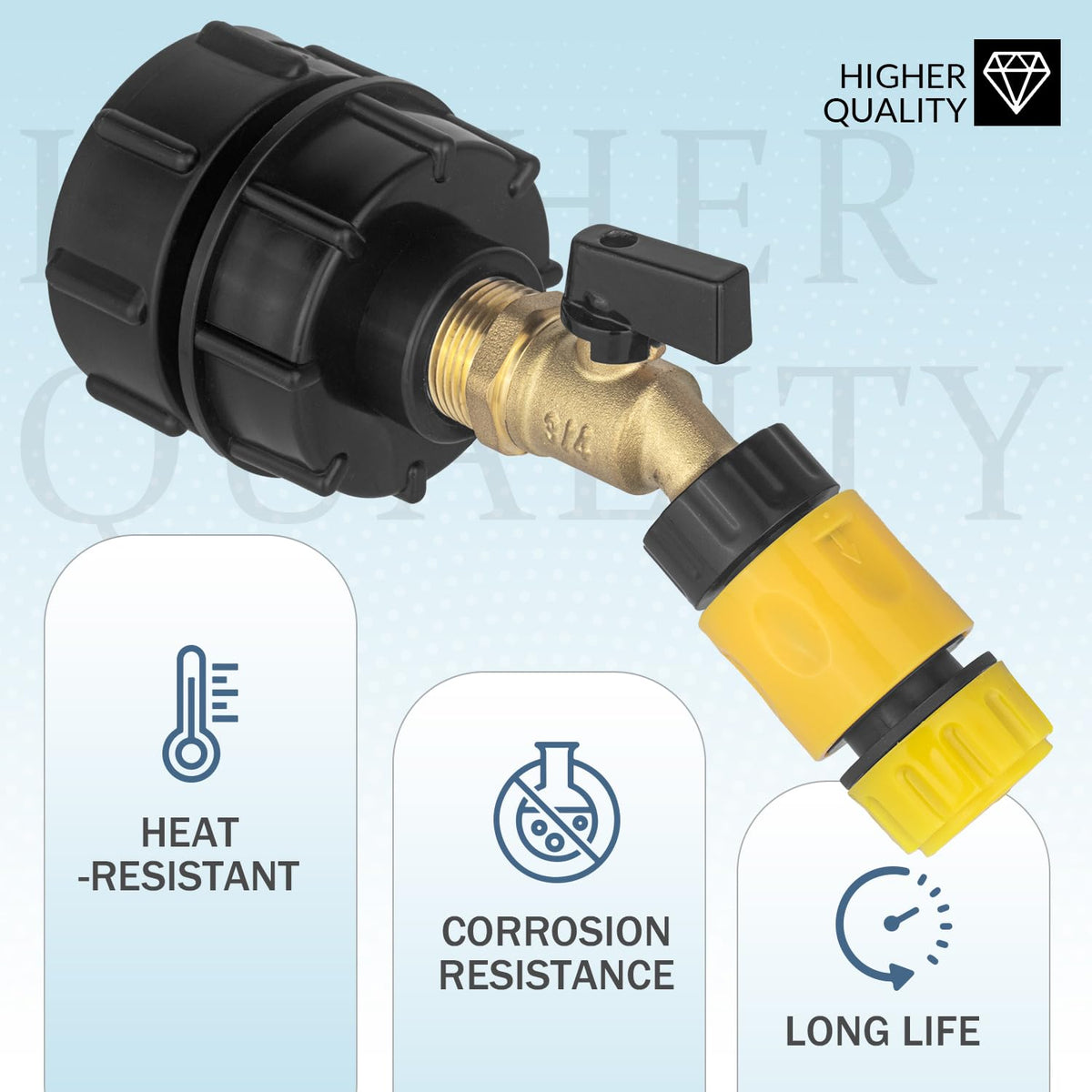 Wantmatch threaded adapters set expands tote compatibility.