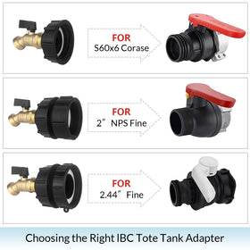 Wantmatch tote adapter quick-connect visual for easier hose setup.