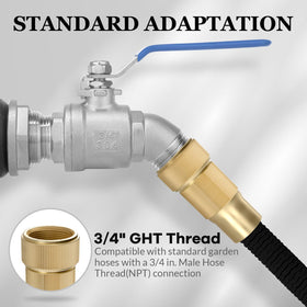 Wantmatch traction rope included to assist installation