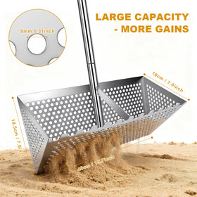 WARELOOR Sea Flea Rake three-piece assembly for sturdy setup