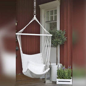 WAREMAID heavy-duty suspension system supports stable outdoor seating