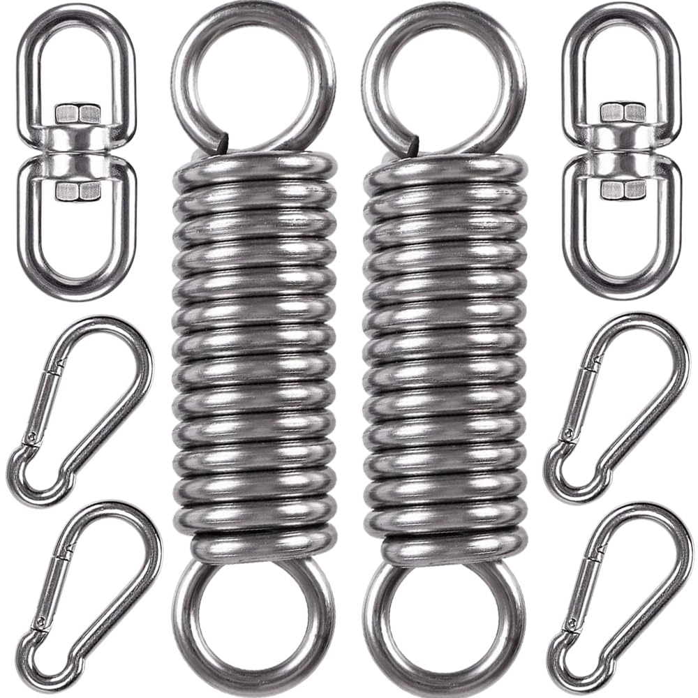WAREMAID spring hanging kit ready for outdoor porch use with smooth swinging