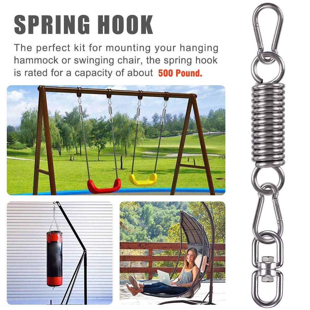 WAREMAID 360-degree swivel hook enables tangle-free rotation during use