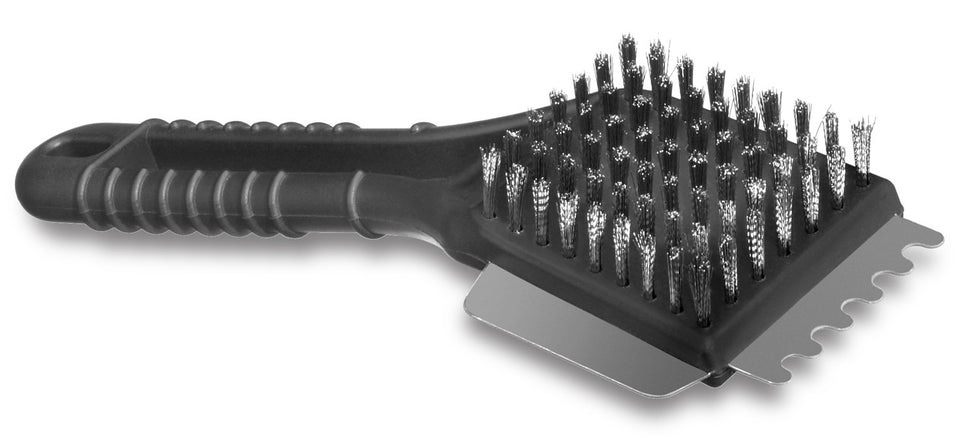 Waring Panini Grills Heavy-Duty Brush with bristles for first-pass cleaning of cast iron plates