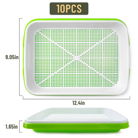 WarmFarm Pack 10 germination trays supporting scalable seed starts for classrooms or homes