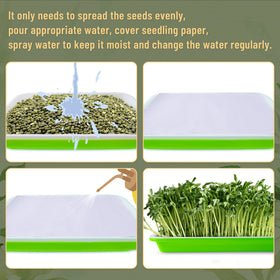 WarmFarm versatile feed tray promotes green feed quality for small farms