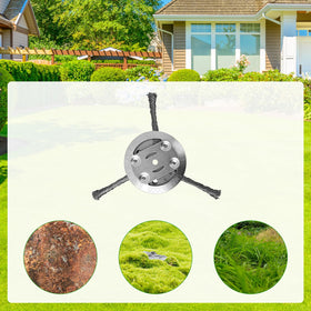 Warmow trimmer head with durable steel wire for long lasting cutting