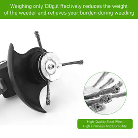 Warmow universal brush cutter head with 3 blades for versatility