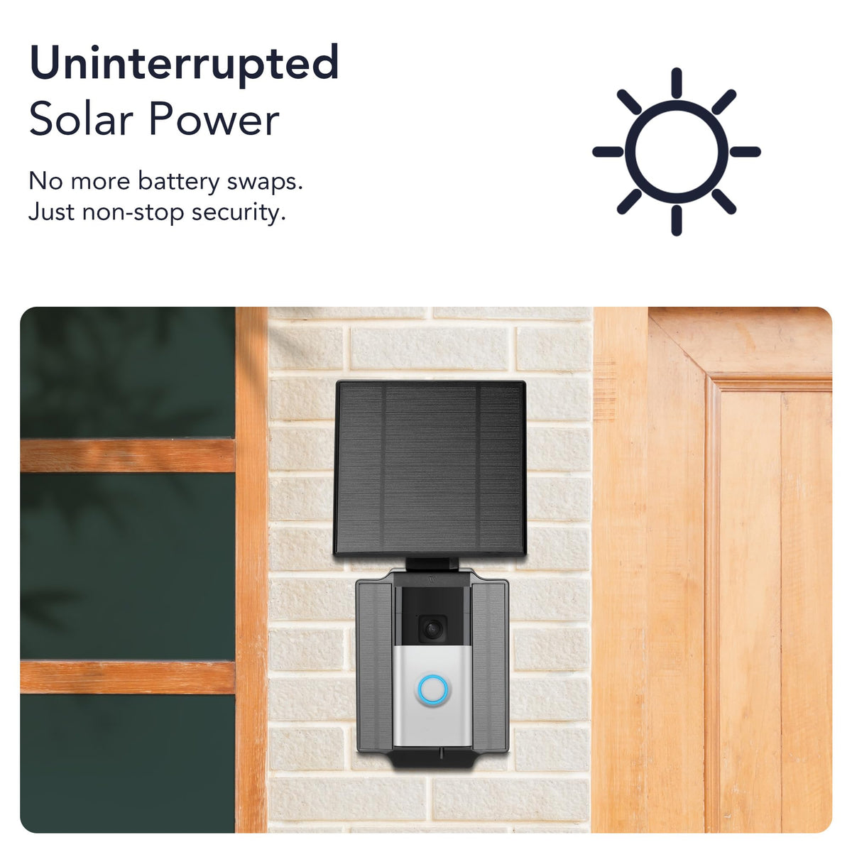 Wasserstein triple-panel design with adjustable tilt for optimal sunlight capture