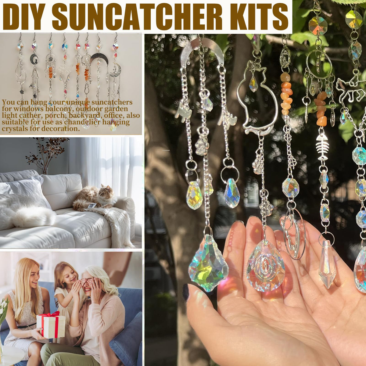 WASTROYAL gift ready box houses the suncatcher kit for gifting