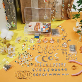 WASTROYAL leaf charms add metal accents for creative suncatchers