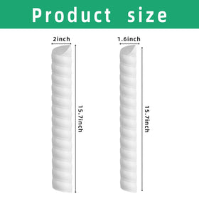 Watayo connectable spiral guard demonstrates extendable height protection for taller trees