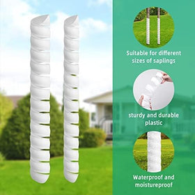 Watayo durable plastic bark protector designed for long-lasting garden protection