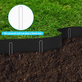 Watayo garden-border design visual shows neat boundary and attractive landscape organization.