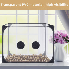 Watayo mushroom still air box zippered seal keeps interior clean and dust-free.