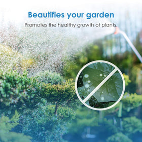 Waterdrop uses KDF and coconut GAC for cleaner, more balanced irrigation water.