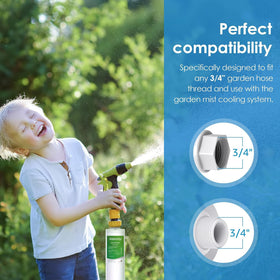 Waterdrop filter delivers a durable, leak-free solution for garden watering.