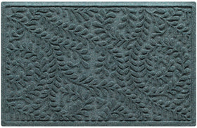 WaterHog Boxwood front door mat with absorbent design traps moisture at entry