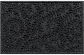 WaterHog Boxwood front door mat close-up texture showing absorbent surface for entryways