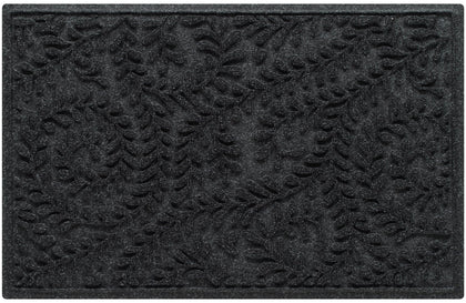 WaterHog Boxwood front door mat close-up texture showing absorbent surface for entryways